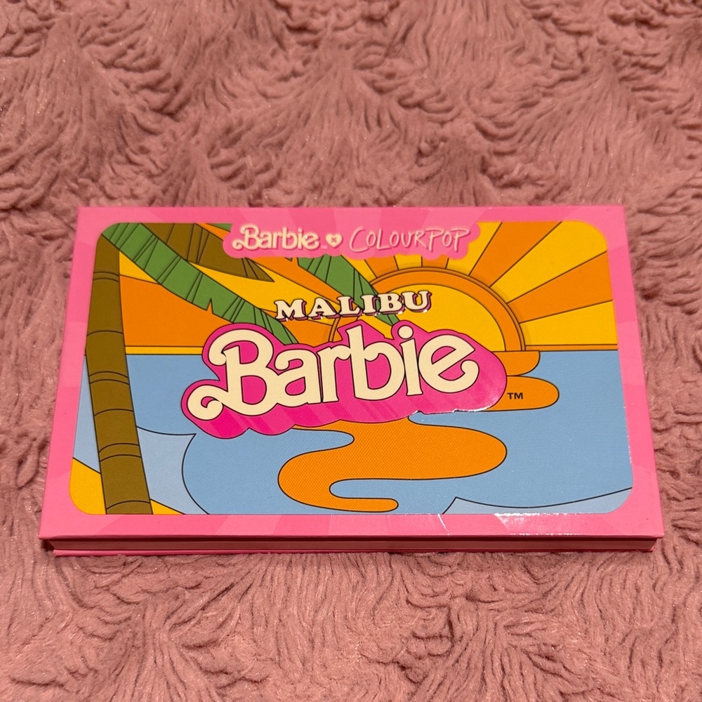 ColourPop Malibu Barbie Palette - Vibrant Pink and Orange